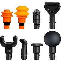 Massage Gun Heads for Hypervolt Go, Replaceable Massager Gun Attachment 8 Different Muscle Massager Heads Deep Tissue Percussion Plug and Play Sa
