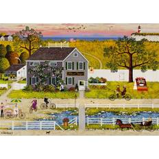 Jigsaw Puzzles Buffalo Games Charles Wysocki Nantucket Flower Shop 300 Piece Jigsaw Puzzle