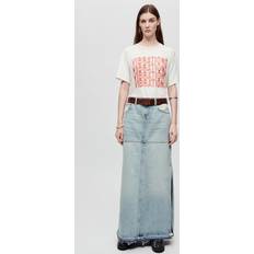 Vintage Denim Skirt - Blue