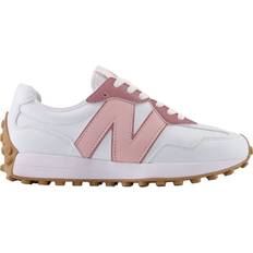 Laced - Women Golf Shoes New Balance 327 W - White/Pink