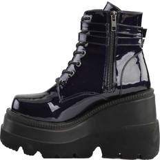 Demonia Cult Womens Ankle Boots - Hologram