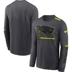 Angleterre T-shirts Nike New England Patriots Dri-FIT VOLT Longsleeve