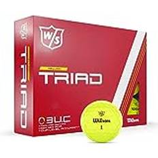 Wilson Golf Wilson Staff Triad Golf Balls Yellow