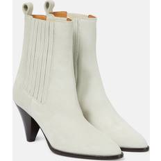Isabel Marant Kängor & Boots Isabel Marant Reliane suede ankle boots white