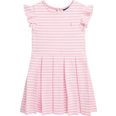 Polo Ralph Lauren Kjole Ruffle Pink/Hvid Stribet år 110 Kjole