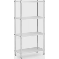 Møbler Royal Catering Stålreol 90 x 40 x 180 cm RCER-9040