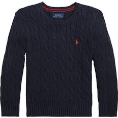 Polo Ralph Lauren Stickad Tröja - Marinblå