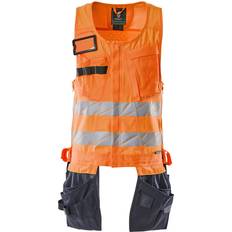 Arbeidsvester Mascot Hi-Vis Tool Vest Orange/Dark Navy Blue