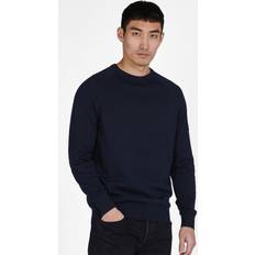 Barbour Herr Tröjor Barbour B.int Cotton Crew Neck Sweater - Navy