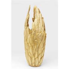 Feathers Gold 91.2cm H x 34.5cm W x 34.5cm D