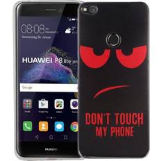 Rot Stoßschutz König Design Huawei p8 lite 2017 hülle case handy cover schutz tasche schutzhülle bumper rot