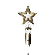 Garden & Outdoor Environment Dsport Solar Garden Light, Wrought Iron Hollow Wind Chime