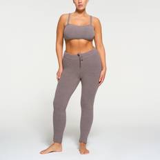 Skiing - Women Pantyhose & Stay-Ups SKIMS Knit Legging Grey Cozy