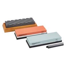 Amazon Basics Messerschärfstein-Set Doppelseitig 400 1000 3000 8000