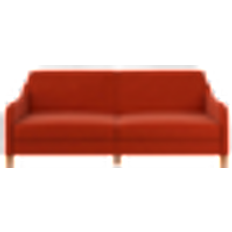 Orange Soffor Loft24 Bäddsoffa Spiralfjädrar Jasper Orange Soffa
