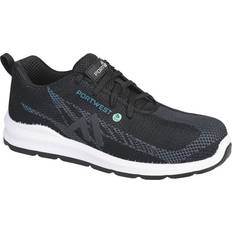 Portwest Skyddsskor Portwest Eco Trainer S1PS SR FC06 Black/Blue Col