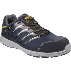 Blue Safety Shoes Stanley Navy/Grey Globe Navy/Grey S1 P Sports Safety Trainer