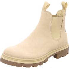 Ecco Kunstleder Schuhe ecco Stiefeletten beige