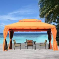 OutSunny Gazebo Canopy Garden Shelter