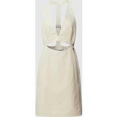 Calvin Klein Mekot Calvin Klein Open Back Utility Dress - Beige