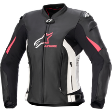 Alpinestars Stella GP Plus V4 MC-Jacka Dam - Svart/Vit/Diva Rosa Herr, Dam