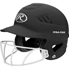 Rawlings Coolflo Highlighter Batting Helmet One Size Fits Most 6 1/2-7 1/2 Matte Black