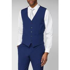 Occasions Plain Vest Blue 52R