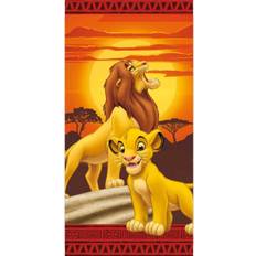 Multikleur Handdoeken The Lion King Strandlaken 70 x 140 cm Katoen