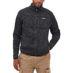 Fleece Jackets on sale Bench. Wylden Polar Fleece Jacket in Black Marl