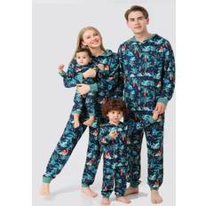 Sleepwear Popvcly Matching Christmas Onesies Pajamas for Family Holiday PJs for Women Men Kids Vacation Cute Printed Hooded Xmas Loungewear