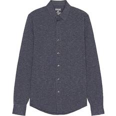 Polyamide Shirts Rhone Commuter Slim Fit Shirt in Navy. also in L, XL/1X Navy & Gray Check