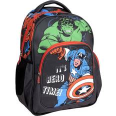 Skolväskor på rea The Avengers School Bag Black 32 x 15 x 42 cm