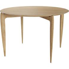 Fritz Hansen Tables Basses Fritz Hansen Plateau D'appoint Ø60 cm Oiled Oak Table Basse 60cm