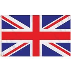 Blue Flags Large 5x3ft Union Jack Flag