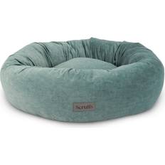 Scruffs Oslo Doughnut Teal Blue Dog Bed