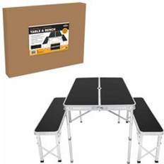 Milestone Camping Portable Camping/Picnic Outdoor Table & Bench