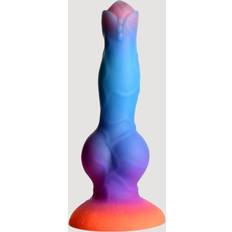 Creature Cocks Seksilelut Creature Cocks Glow-in-the-Dark Space Cock Silikondildo 22,5 cm Sekalaiset värit