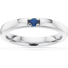 Safirer Ringar Scrouples Grace 14 Karat Ring Med Safir - Vitguld