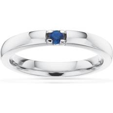 Scrouples Grace Karat Hvidguld Ring med Safir 7216,1S