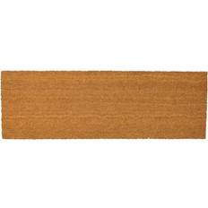 120.0 cm Entrance Mats Nicola Spring Coir Double Door Mat Brown cm