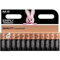 Duracell Simply Aa Batteries, 24 Pack Aa