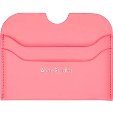 Acne Studios Porte-cartes Acne Studios Elmas Logo Card Holder Women's - Rose Électrique