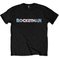Rocketman Movie Logo T Shirt - Black