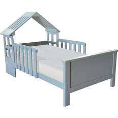 Kid's Room Little Partners House Toddler Kids' Bed Silver Drop