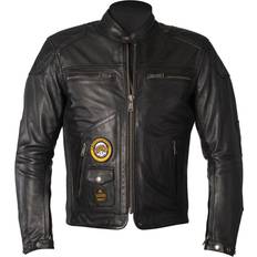 Helstons Tracker Leather Jacket Black