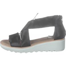 Clarks Mujer Tacones y Zapatos de Tacón Clarks Jillian Rise Black Leather Female