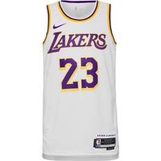 Nike NBA Game Jerseys Nike Men's Los Angeles Lakers Association Edition 2022/23 Dri-Fit NBA Swingman Jersey