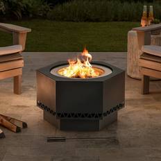 Sunjoy Smokeless Fire Pit, Hexagonal
