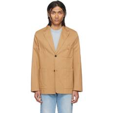 Acne Studios Jacken Acne Studios Tan Patch Pocket Blazer 640 Camel brown