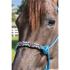 Turquoise Horse Halters Professionals Choice Beaded Rope Halter Turquoise